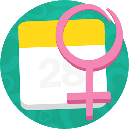 Menstrual & Ovulation Calendar ikonjának képe