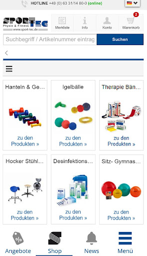 Sport-Tec Physio & Fitness Screen 2