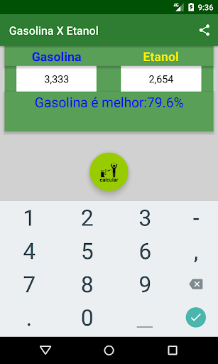 Gasolina ou Etanol Screen 3