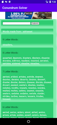 Conundrum Solver - Screenshot 2