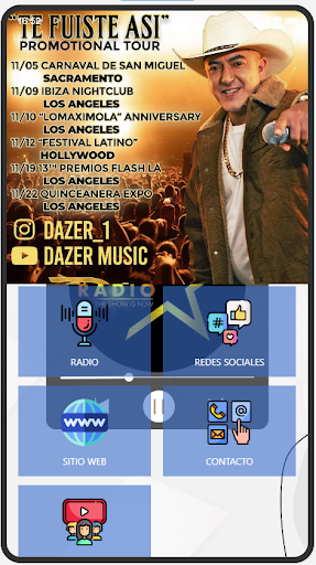 GoldenStar Radio Screen 2