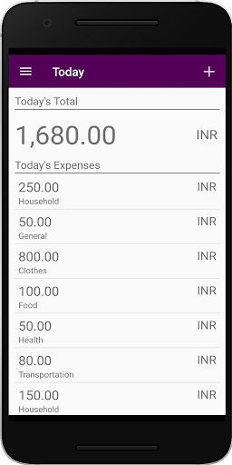 Expense Tracker Screen 3