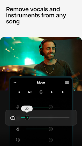Android application Moises: The Musician's AI App screenshort