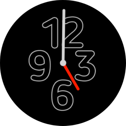 JHW Analog 7: Watch face logo