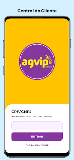 Android application Agvip Telecom screenshort