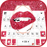 Red Hot Lips Keyboard Theme icon