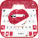 Red Hot Lips Tastatur-Red Hot Lips Tastatur-Thema 