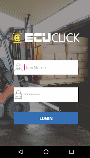 Android application ECUCLICK screenshort