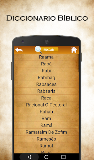 Diccionario Bíblico y Biblia Screen 2