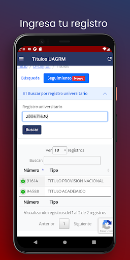 Seguimiento Titulos UAGRM