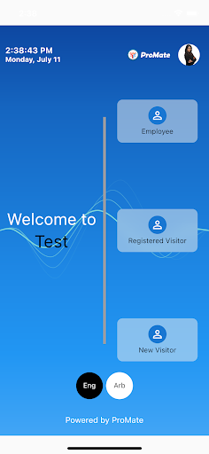 Android application ProMate Terminal screenshort