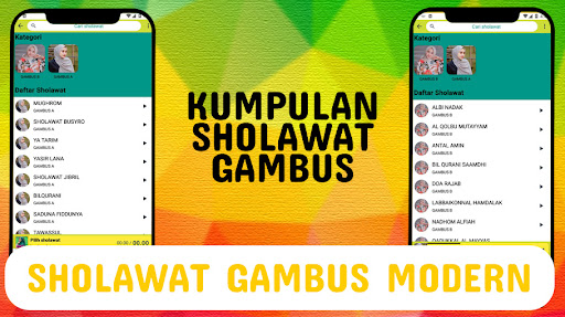 Android application Sholawat Mughrom Gambus Modern screenshort