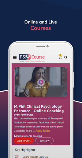 PsyCourse - Online Psychology Learning App