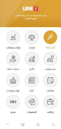 UAE INFO Screen 2