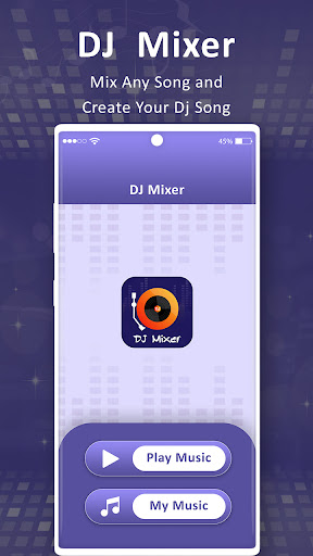 Android application DJ Music Mixer : DJ Audio Mixe screenshort