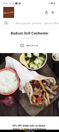 Android application Bodrum Grill Colchester screenshort