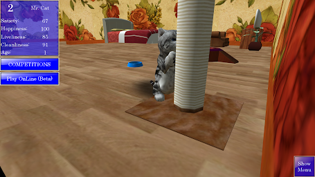 Cute Pocket Cat 3D