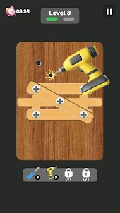 Wood Screw Puzzle