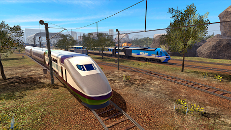 Train Racing Euro Simulator 3D