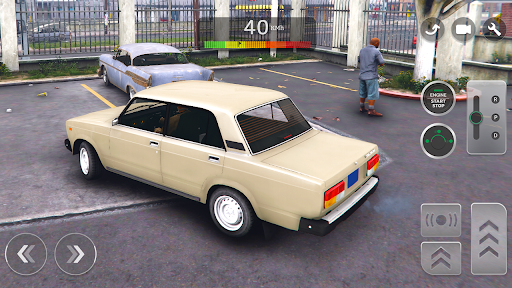 Village Driver VAZ 2107 Soviet Screen 3