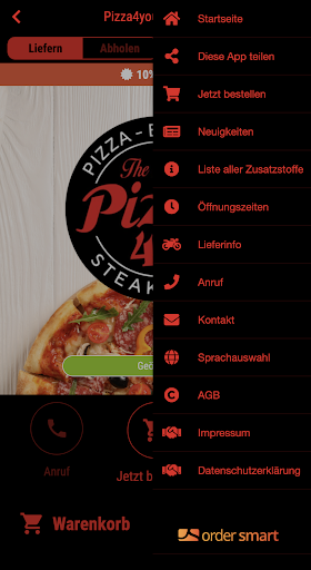 Pizzeria Bindlach Screen 3