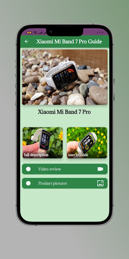 Xiaomi Mi Band 7 Pro Guide Screen 2