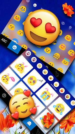 Summer Flower Keyboard Backgro Screen 3