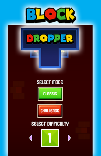 Android application Block Dropper screenshort