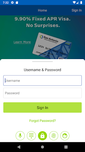San Antonio Citizens FCU Screen 2