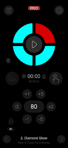 Metronome PRO with round timer