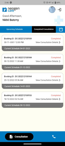 Neogen Clinician App Screen 3