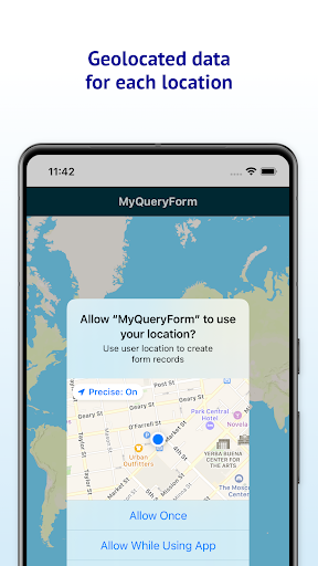 MyQueryForm Screen 3