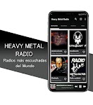 screenshot of Heavy Metal Radio