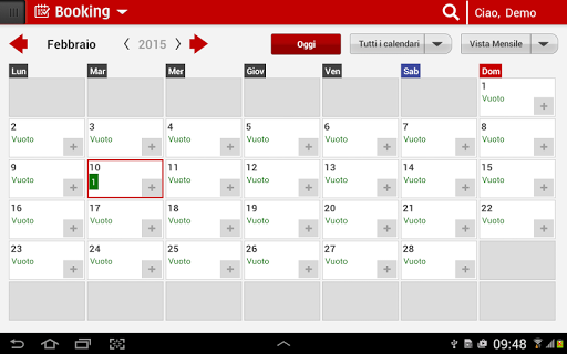 Android application Rapidoo Booking screenshort
