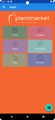 Android application Plenimarket screenshort
