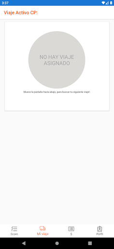DriverTravelTracking Screen 2