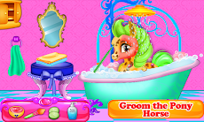 Rainbow Pony Horse Makeover: Pet Grooming Salon.のおすすめ画像3