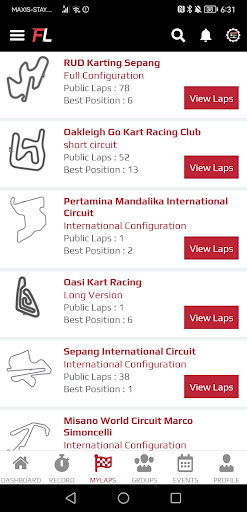 FL FASTLAP Screen 2