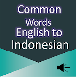 Common Word English Indonesian icon