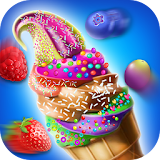 Cooking ice cream maker icon