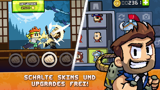 Dan the Man: Action Platformer Captura de pantalla