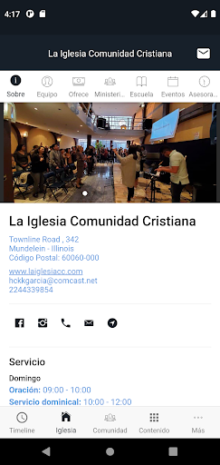 La Iglesia Comunidad Cristiana Screen 2