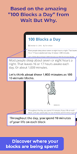 blocos - time block & daily pl Capture d'écran