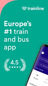 Trainline: Train travel Europe