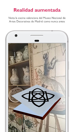 Android application La cocina valenciana AR screenshort