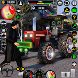 Farming Game 3D Tractor Sim icon