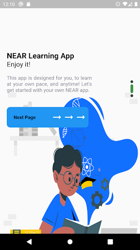 NEAR Learning App Screen 2