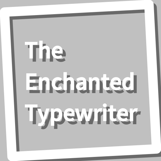 Book, The Enchanted Typewriter logo