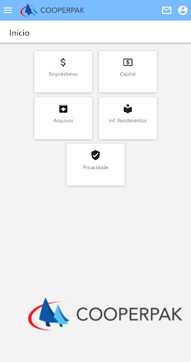 Android application Cooperpak screenshort
