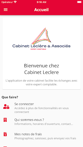 Android application Cabinet Leclère & Associés screenshort